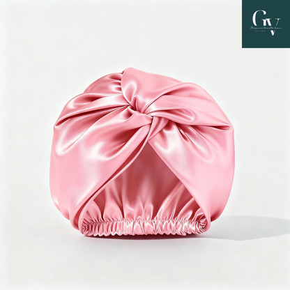 Bonnet de nuit en soie