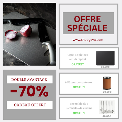 Planche à découper 100 % titane