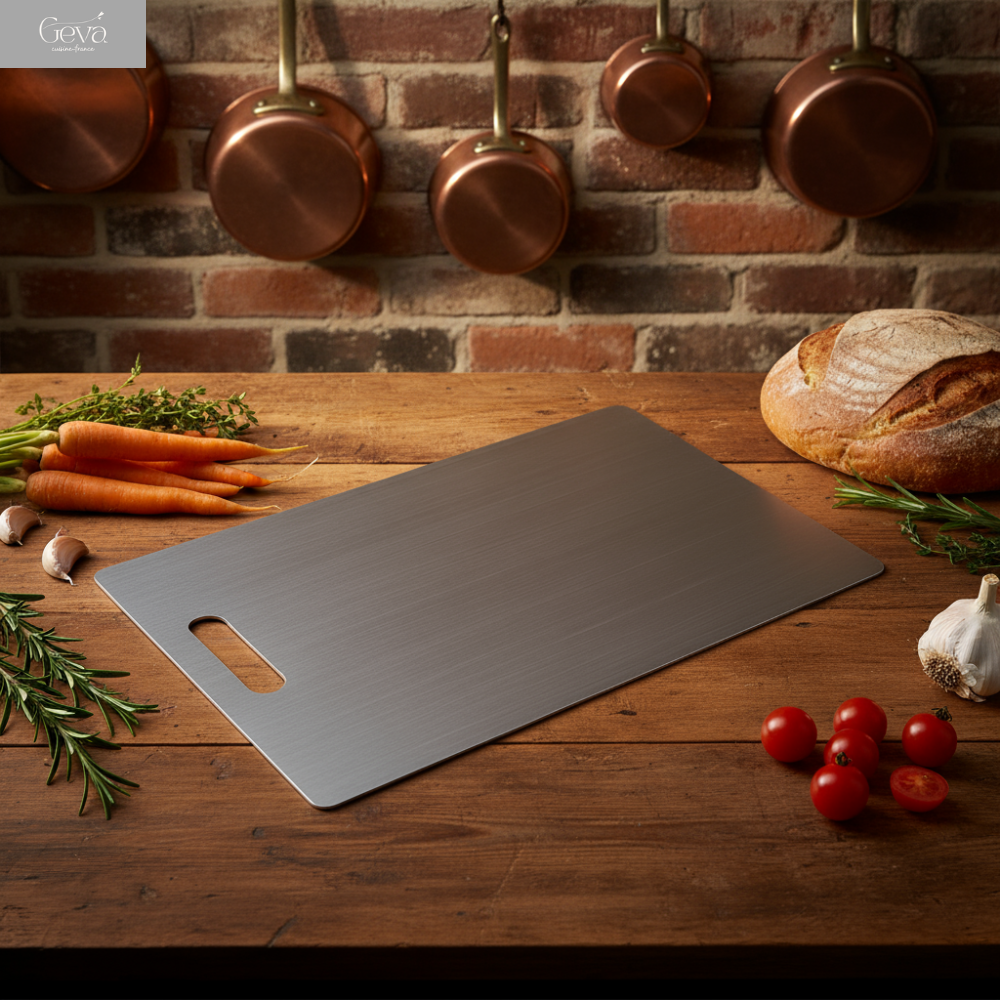 Planche à découper 100 % titane