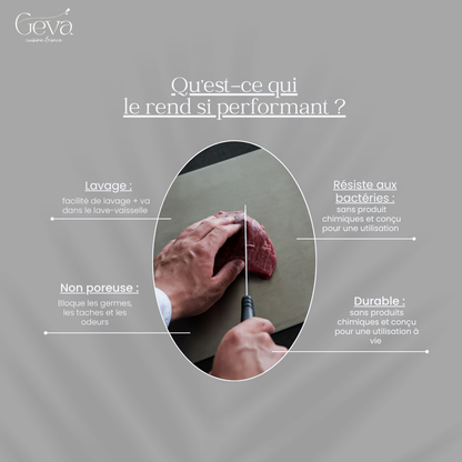 Planche à découper 100 % titane